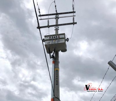 Sub-estación en poste 112.5 kVA - IE Calibio Popayán