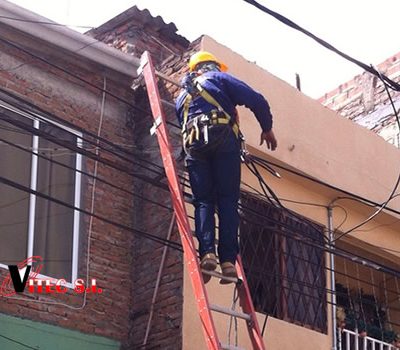 instalación fibra monomodo