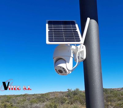 instalación CCTV Domo IP Solar