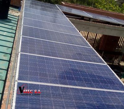 Paneles solares con inyección a la red